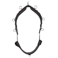 Pagony Profi Longeersingel zwart maat:full - thumbnail