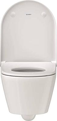 Toilet Duravit D-Neo Wand Set Rimless Diepspoel 54 cm Durafix Hoogglans Wit Duravit - thumbnail