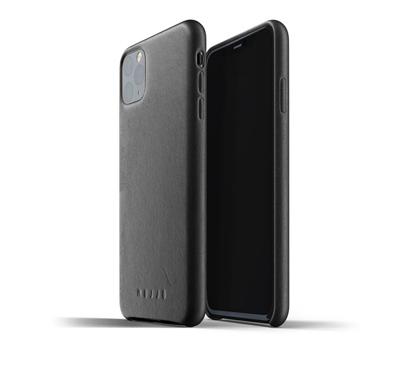 Mujjo Leather Case iPhone 11 Pro Max zwart