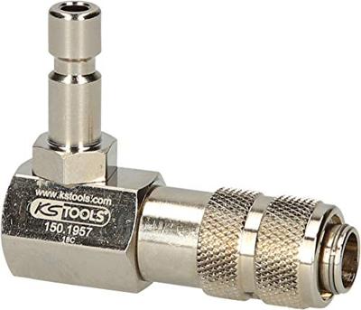KS Tools 150.1957 Koelsysteem-bajonetadapter, 90° haaks