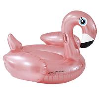 Opblaasbare Flamingo Luchtbed Roze - thumbnail