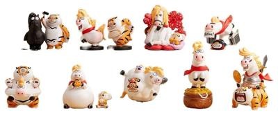 Alexander The Fat TigerBlind Box Mini Figures The Real Crazy Horse Display (8)