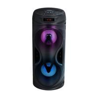 Dunlop Bluetooth Speaker - 2x 5 Watt - Multicolour LED - FM-Radio - 10,5 Uur Speeltijd - thumbnail