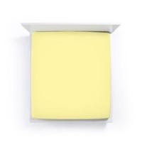 Bella Donna Bella Donna Jersey La Piccola Duo 2 Splittopperhoeslaken 140x190-200 cm lichtgeel-0091 - thumbnail