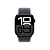 Apple Watch Series 10 GPS 42 mm Aluminium kast Sport loop Inktzwart - thumbnail