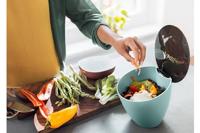 Mepal Calypso Afvalbakje 2.2L Zilver - thumbnail