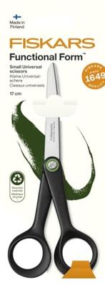 Schaar fiskars functional form klein 17cm zwart Schaar fiskars functional form klein 17cm zwart