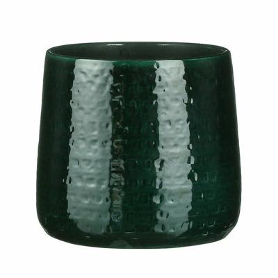 Mica Decorations Floyd Bloempot - H21 x Ø24 cm - Groen