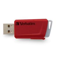 Verbatim V Store N CLICK USB-stick 16 GB Geel, Rood, Blauw 49306  USB-A 3.2 Gen 1 - thumbnail