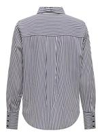 Only Onlberit Life L/s Shirt Wvn Blouse Snow White - thumbnail