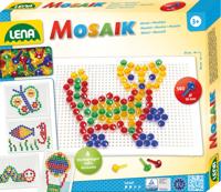 Lena insteekmozaïekset 10 mm transparant 140 stuks - thumbnail