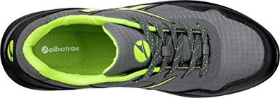 Albatros DRIFTER GREEN LOW S1P SRC 648730809000042 Lage veiligheidsschoenen S1P Schoenmaat (EU): 42 Zwart, Grijs, Groen 1 paar