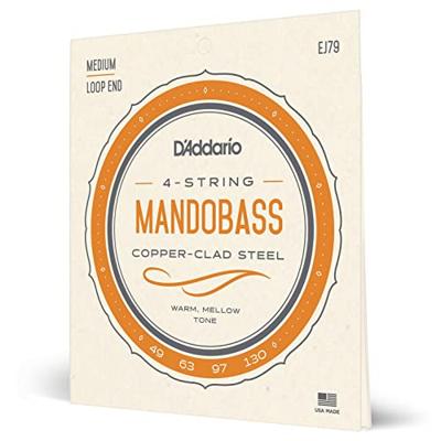 D&apos;Addario EJ79 snarenset voor mandobas - thumbnail