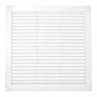 Ventilatierooster EDM 87708 Wit 30 x 30 x 0,7 cm Muggennet - thumbnail