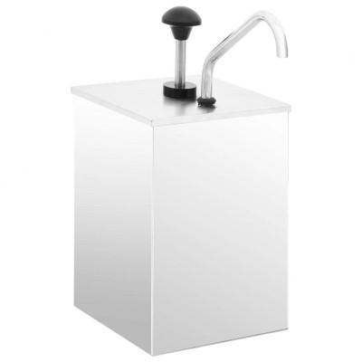 VidaXL Sausdispenser 3,5 l roestvrij staal