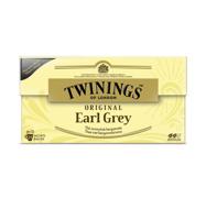 Twinings Earl grey envelop zwart (25 st) - thumbnail