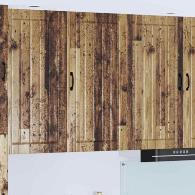 Keukenkast Oudhout 50 x 31 x 100 cm Bewerkt hout