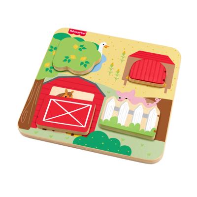 Babyspeeltje Mattel 20 x 20 x 1,91 cm dieren
