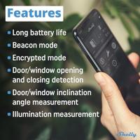 Shelly Shelly BLU Door/Window White Deur/raamcontact Bluetooth - thumbnail