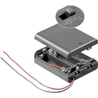 Goobay 12445 Batterijbox Aantal cellen: 3 AA (penlite) Kabel (l x b x h) 68.5 x 48 x 18.7 mm - thumbnail