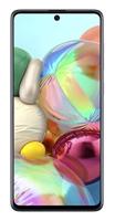 Samsung Galaxy A71 (16,95 cm (6,7 inch) 128 GB intern geheugen, 6 GB RAM, Dual SIM, Android, Duitse versie, Prism Crush Zilver - thumbnail