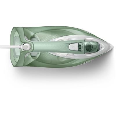 Philips 7000 series DST7012/70 strijkijzer Stoomstrijkijzer SteamGlide Plus-zoolplaat 2600 W Groen, Grijs
