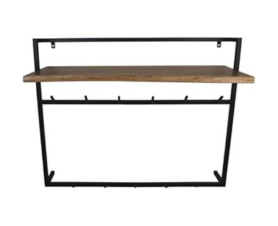 HSM - HSM Collection-Wandkapstok met Plank 11