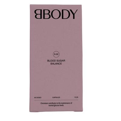 BBody Blood Sugar Balance Capsules 60Cap