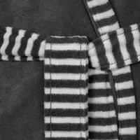 Vossen Vossen Badjas Juno graphit L - thumbnail