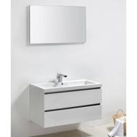 Badkamermeubel Luna 100X47 Wit Aqua Splash - thumbnail