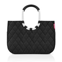 Reisenthel Loopshopper L-Rhombus Black - thumbnail