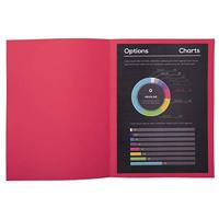 Exacompta Rock&apos;s 80 dossiermap, ft 22 x 31 cm, pak van 100, rood - thumbnail