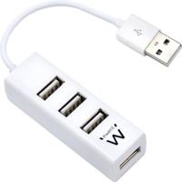 Ewent EW1122 4-Poorts USB 2.0 HUB Female - Wit - thumbnail