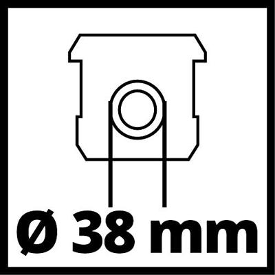 EINHELL Synthetische stofzuigerzakken 15 L, 5 stuks