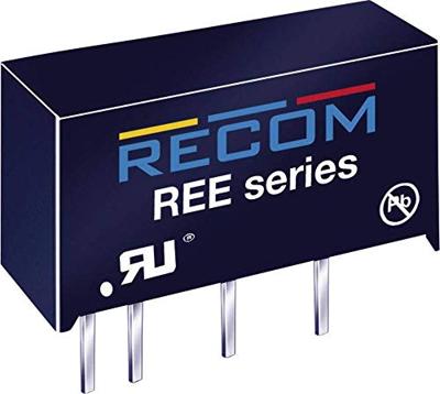 RECOM REE-0505S DC/DC-converter, print 5 V/DC 5 V/DC 200 mA 1 W Aantal uitgangen: 1 x Inhoud 1 stuk(s)