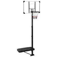 VidaXL Basketbalstandaard 256-361 cm polycarbonaat transparant - thumbnail
