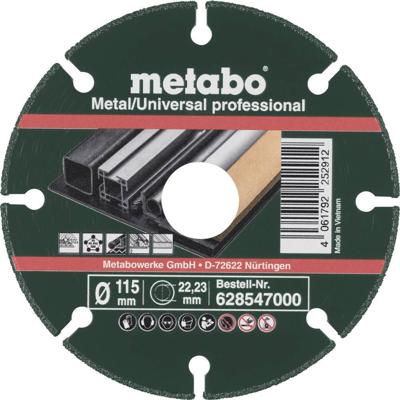 Metabo Accessoires Diamant doorslijpschijf MU-P prof. 115x22,23 mm - 628547000