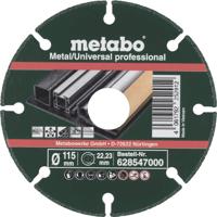Metabo Accessoires Diamant doorslijpschijf MU-P prof. 115x22,23 mm - 628547000 - thumbnail