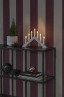 Konstsmide 3985-975 Kerstboog Pyramide Warmwit LED Beige (mat) - thumbnail