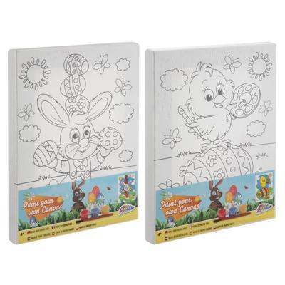 Creative Craft Group Maak je eigen canvas schilderij pasen