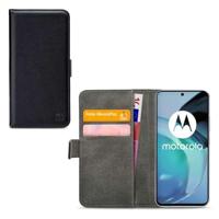 Mobilize Classic Gelly Wallet Book Case Motorola Moto G72 4G Black - thumbnail
