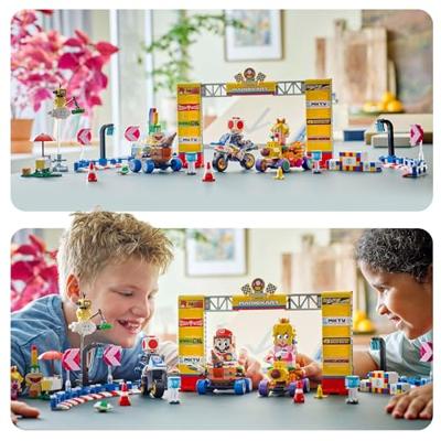 LEGO Super Mario Mario Kart: Baby Peach en Grand Prix set 72036