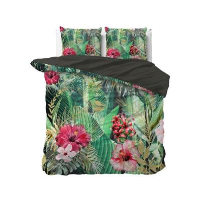 Sleeptime Dekbedovertrek Zazoe Green-Lits-jumeaux (240 x 200/220 cm)