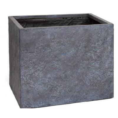 Bloempot Arizona Cube Grafiet 28x28cm Bloempot Arizona Cube Grafiet 28x28cm