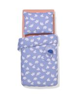 HEMA Peuterdekbedovertrek 120x150cm zacht katoen duif (lila) - thumbnail