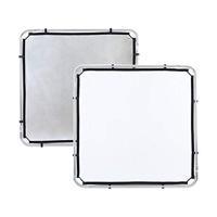 Manfrotto LL LR81131R Skylite Rapid Fabric Small 110x110cm zilver/wit - thumbnail
