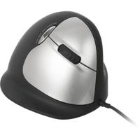 R-Go Tools Ergonomische muis R-Go HE Break met pauzesoftware, large (handlengte ≥ 185mm), rechtshandig, bedraad, zwart - thumbnail