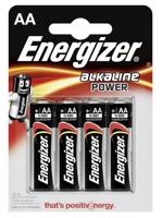 Energizer Power LR06 AA batterij (penlite) Alkaline 1.5 V 4 stuk(s) - thumbnail
