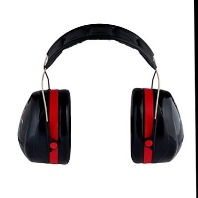 3M PELTOR™ Optime™ III H540A Oorkap gehoorbescherming zwart/rood 34dB - OPT3BK - thumbnail