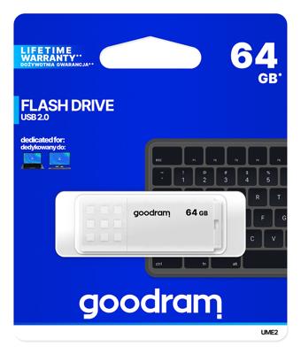 Goodram USB flash drive UME2 64 GB USB Type-A 2.0 Wit